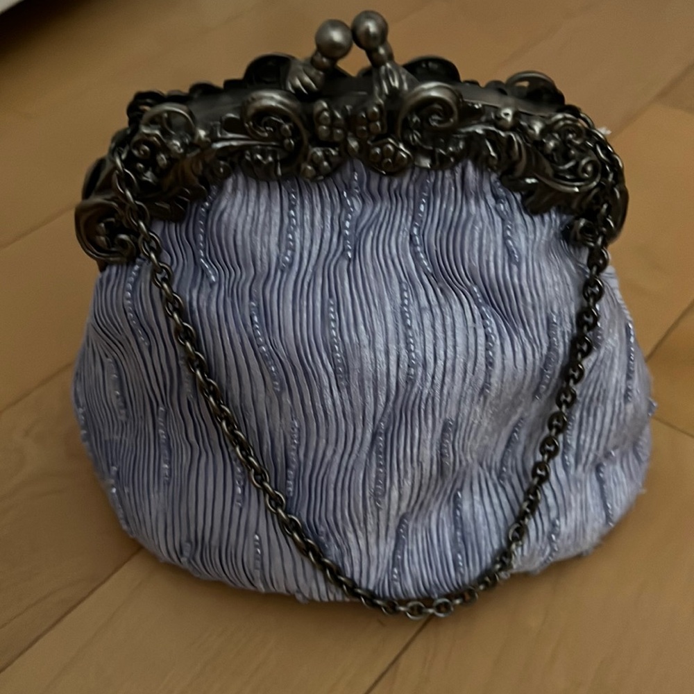 Vintage lilac evening bag